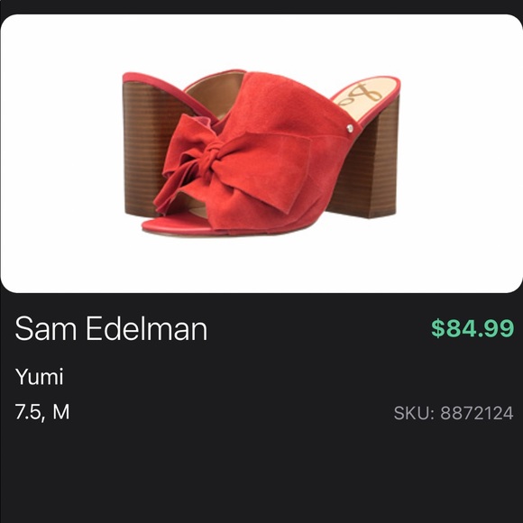 🎉HP🎉 Sam Edelman Sandals w/ Heel - Picture 5 of 10